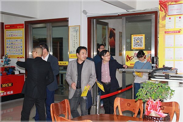 台州市市场监督管理局长等领导莅临我司参观指导 台州市市场监督管理局长等领导莅临我司参观指导